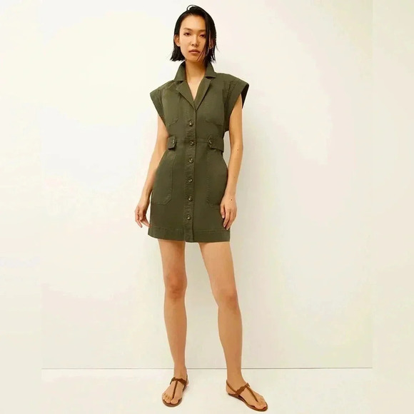 Veronica Beard Denim Mini Dress Size 10 - Picture 1 of 5